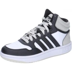 Adidas Hoops 3.0 Mid IH7893 Noir/Blanc - Baskets Adidas Hoops 3.0 Mid IH7893 Noir/Blanc - Baskets