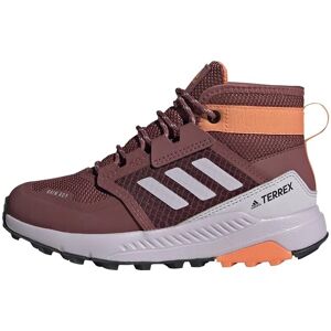 adidas Kids Trailmaker Mid RAIN.RDY Hiking Shoes - Red adidas Kids Trailmaker Mid RAIN.RDY Hiking Shoes - Red