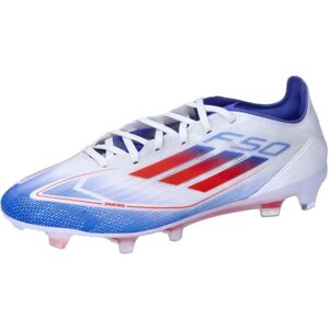 adidas F50 Pro Bottines de Football Blanc/Rouge/Bleu - Football - Publicité adidas F50 Pro Bottines de Football Blanc/Rouge/Bleu - Football - Publicité