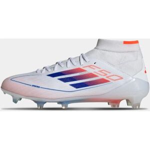 adidas F50 Elite Mid-Cut White/Blue Football Boots - Women adidas F50 Elite Mid-Cut White/Blue Football Boots - Women