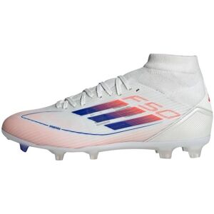 adidas F50 League Mid-Cut White Football Boots adidas F50 League Mid-Cut White Football Boots