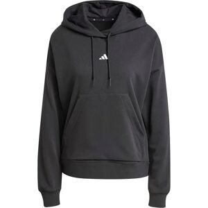 Sweatshirt à capuche adidas W SL FT HD Noir-Blanc - Sweatshirt - Publicité Sweatshirt à capuche adidas W SL FT HD Noir-Blanc - Sweatshirt - Publicité