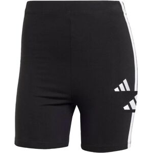adidas Essentials 3-Stripes High Waisted Biker Shorts - Womens - Black adidas Essentials 3-Stripes High Waisted Biker Shorts - Womens - Black