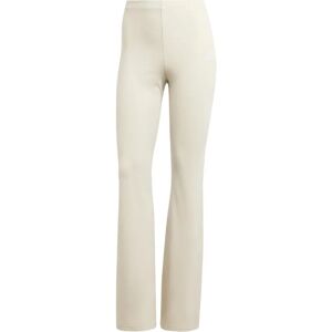 adidas Essentials Small Logo Flared Leggings - Beige - Leggings adidas Essentials Small Logo Flared Leggings - Beige - Leggings