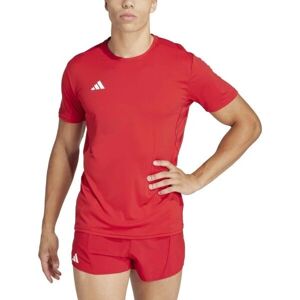 Adidas Performance ADIZERO E TEE - Løbet-shirt - Rød Adidas Performance ADIZERO E TEE - Løbet-shirt - Rød