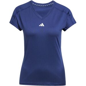 adidas Train Essentials V-Neck T-Shirt - Blue - T-Shirt adidas Train Essentials V-Neck T-Shirt - Blue - T-Shirt