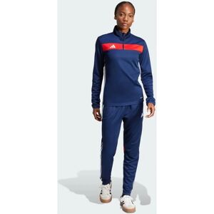 adidas Tiro 25 Essentials Track Suit - Men - Blue adidas Tiro 25 Essentials Track Suit - Men - Blue