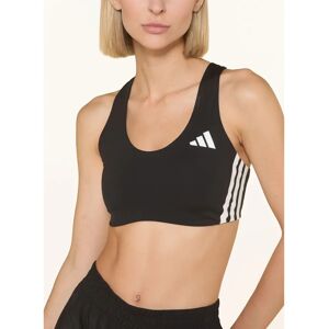 adidas Adizero Run Medium Support Bra - Black - Sports Bra adidas Adizero Run Medium Support Bra - Black - Sports Bra
