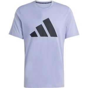 adidas Train Essentials Feelready Logo Purple T-Shirt - Training adidas Train Essentials Feelready Logo Purple T-Shirt - Training