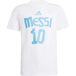 adidas Messi Όνομα και Αριθμός Γραφικό T-Shirt - Παιδιά - Λευκό adidas Messi Όνομα και Αριθμός Γραφικό T-Shirt - Παιδιά - Λευκό
