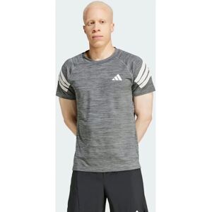 Adidas Performance GYM+ 3S TEE - T-Skjorte - Svart Hvit - Slim Fit Adidas Performance GYM+ 3S TEE - T-Skjorte - Svart Hvit - Slim Fit
