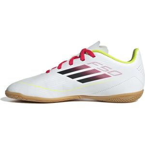 Adidas F50 Club Kids Indoor Football Shoes - White, Model 33, Indoor Surface Adidas F50 Club Kids Indoor Football Shoes - White, Model 33, Indoor Surface