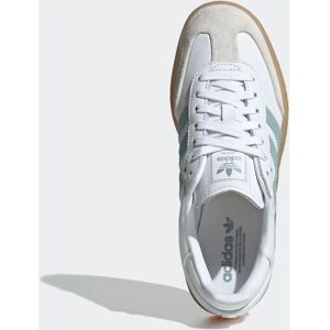 Adidas Sambae Weiße Ledersneaker - Sneaker Adidas Sambae Weiße Ledersneaker - Sneaker