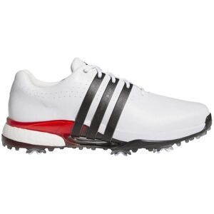 Adidas Tour360 Men Golf Shoes - White/Black/Red - Golf Shoes Adidas Tour360 Men Golf Shoes - White/Black/Red - Golf Shoes
