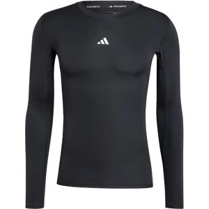 adidas TECHFIT Kompressions-Trainingslangarmshirt - Schwarz - Trainingsshirt adidas TECHFIT Kompressions-Trainingslangarmshirt - Schwarz - Trainingsshirt