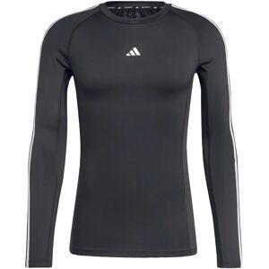 adidas Techfit Compression Long Sleeve Shirt - Black adidas Techfit Compression Long Sleeve Shirt - Black