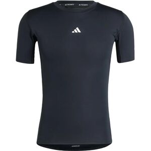 adidas TECHFIT Compressie Trainings T-Shirt - Zwart adidas TECHFIT Compressie Trainings T-Shirt - Zwart