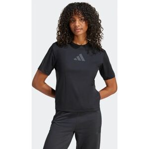 adidas Z.N.E. Black T-Shirt - Sporty Cotton UV Protection adidas Z.N.E. Black T-Shirt - Sporty Cotton UV Protection