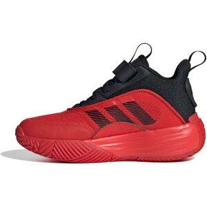 Adidas Own The Game 3.0 Kids Basketball Shoe - Black / Red Adidas Own The Game 3.0 Kids Basketball Shoe - Black / Red
