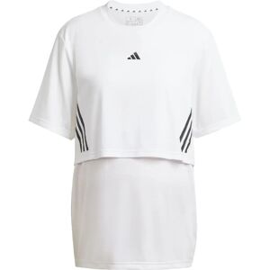 T-shirt de maternité adidas - Blanc - Sportif - Confort toute la journée - Publicité T-shirt de maternité adidas - Blanc - Sportif - Confort toute la journée - Publicité