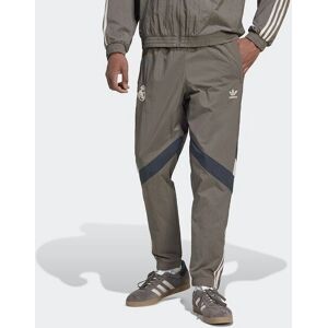 adidas Real Madrid Charcoal S Tracksuit Bottoms adidas Real Madrid Charcoal S Tracksuit Bottoms