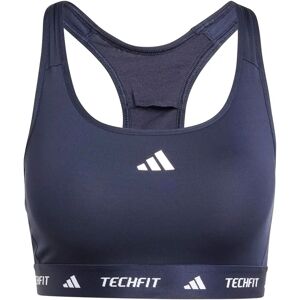 adidas TECHFIT Sports Bra - Blue - Supportive, Recycled Material adidas TECHFIT Sports Bra - Blue - Supportive, Recycled Material