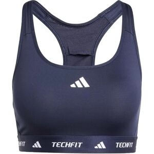 adidas TECHFIT Sports Bra - Blue - Supportive Compression adidas TECHFIT Sports Bra - Blue - Supportive Compression