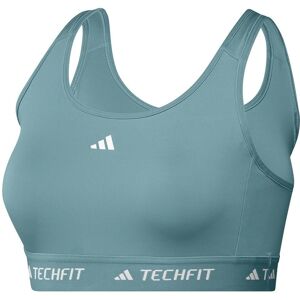 adidas Techfit Medium-Support Sports Bra - Green adidas Techfit Medium-Support Sports Bra - Green