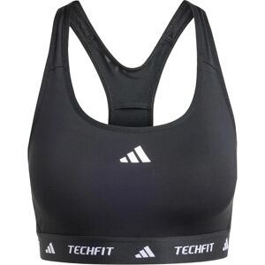 adidas Techfit Medium-Support Sports Bra - Black adidas Techfit Medium-Support Sports Bra - Black