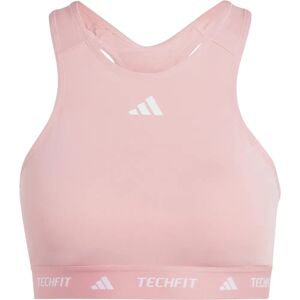adidas TECHFIT Medium-Support Hög Hals Sport-BH - Rosa adidas TECHFIT Medium-Support Hög Hals Sport-BH - Rosa