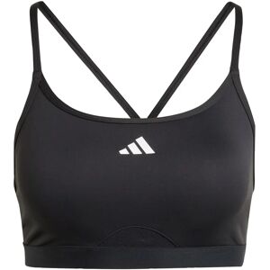 adidas Aeroreact Training 3-Stripes Bra - Womens - Black - Sports Bra adidas Aeroreact Training 3-Stripes Bra - Womens - Black - Sports Bra