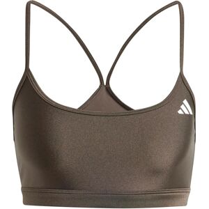 adidas Aeroreact Training Light-Support Green Sports Bra - Sportswear adidas Aeroreact Training Light-Support Green Sports Bra - Sportswear