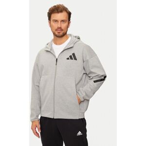 adidas Z.N.E. Full-Zip Hooded Track Jacket - Grey adidas Z.N.E. Full-Zip Hooded Track Jacket - Grey