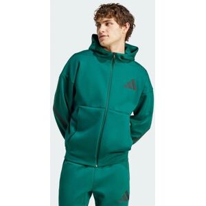 adidas Z.N.E. Full-Zip Hooded Track Jacket - Green - Track Jacket adidas Z.N.E. Full-Zip Hooded Track Jacket - Green - Track Jacket