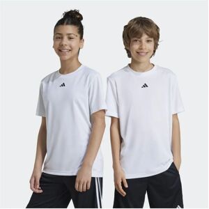 adidas Kids Train Essentials Logo Regular Fit T-Shirt - White adidas Kids Train Essentials Logo Regular Fit T-Shirt - White
