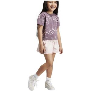Ensemble de t-shirts Minnie et Daisy pour enfants adidas - Violet Ensemble de t-shirts Minnie et Daisy pour enfants adidas - Violet