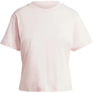 adidas Kleine Logo Roze T-Shirt - Vrouwen - Casual Sport adidas Kleine Logo Roze T-Shirt - Vrouwen - Casual Sport