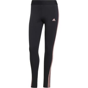 Adidas Black and Pink Semi Pink Spark Leggings - Leggings Adidas Black and Pink Semi Pink Spark Leggings - Leggings