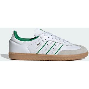 Adidas Samba OG - Hvid / Grøn - Sneakers Adidas Samba OG - Hvid / Grøn - Sneakers