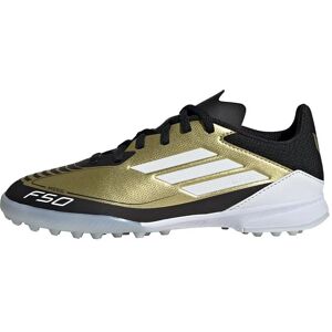 adidas F50 League Gold Junior Football Boots - Astro Turf adidas F50 League Gold Junior Football Boots - Astro Turf