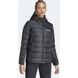 adidas Black Women’s Lightweight Down Hooded Jacket - Outdoor Jacket adidas Black Women’s Lightweight Down Hooded Jacket - Outdoor Jacket