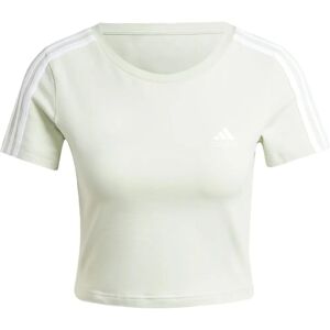 adidas T-Shirt Essentials 3-Stripes - Femmes - Vert adidas T-Shirt Essentials 3-Stripes - Femmes - Vert
