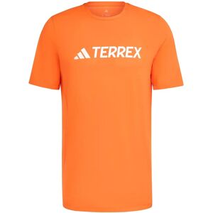 adidas Terrex Multi Climacool Logo Tech T-Shirt - Orange adidas Terrex Multi Climacool Logo Tech T-Shirt - Orange