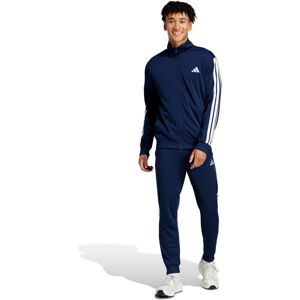 adidas Basic 3-Stripes Tricot Track Suit - Mens - Blue - Track Suit adidas Basic 3-Stripes Tricot Track Suit - Mens - Blue - Track Suit