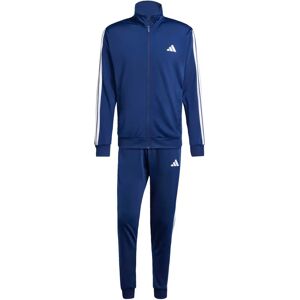 tuta sport in tricot 3 Stripes adidas - Blu - Sportswear tuta sport in tricot 3 Stripes adidas - Blu - Sportswear
