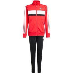 adidas Tiberio 3-Stripes Kids Track Suit - Red adidas Tiberio 3-Stripes Kids Track Suit - Red