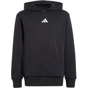 Sweat à capuche adidas SPORT Performance - J SL FL HD 225 - Noir / Blanc - Sweatshirt - Publicité Sweat à capuche adidas SPORT Performance - J SL FL HD 225 - Noir / Blanc - Sweatshirt - Publicité