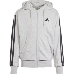 adidas 3-Stripes French Terry Hoodie - Grey adidas 3-Stripes French Terry Hoodie - Grey