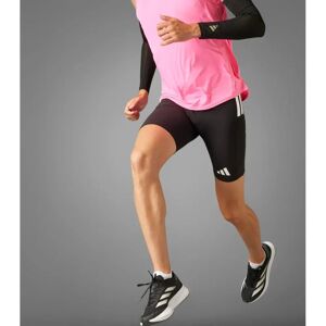 adidas Adizero Running Short Pocket Leggings - Black - Running adidas Adizero Running Short Pocket Leggings - Black - Running
