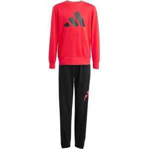 Adidas Trainingsanzug - Kinder, Rot, 70% Baumwolle/Polyester - Sportswear Adidas Trainingsanzug - Kinder, Rot, 70% Baumwolle/Polyester - Sportswear